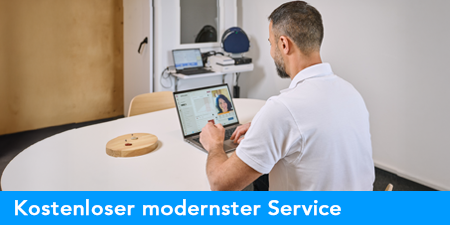 Kostenloser modernster Service